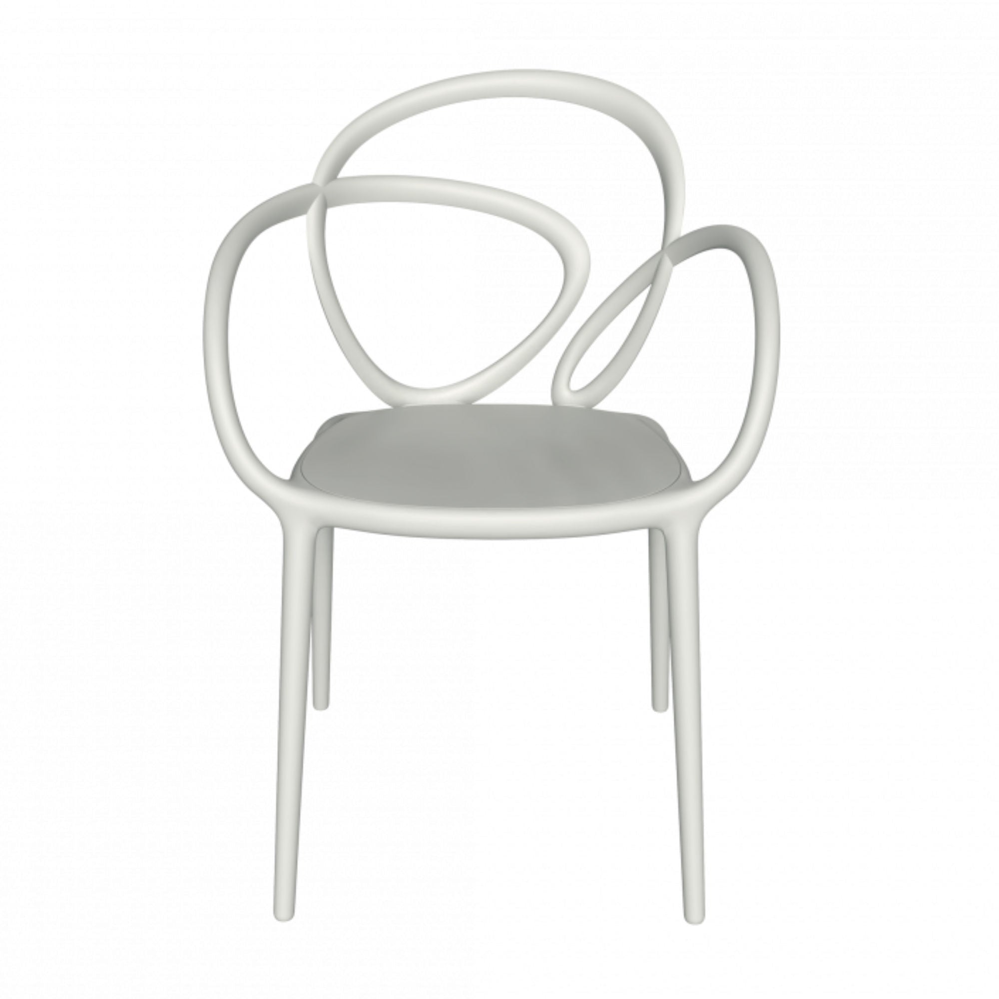 Qeeboo Loop chair, white (outdoor)