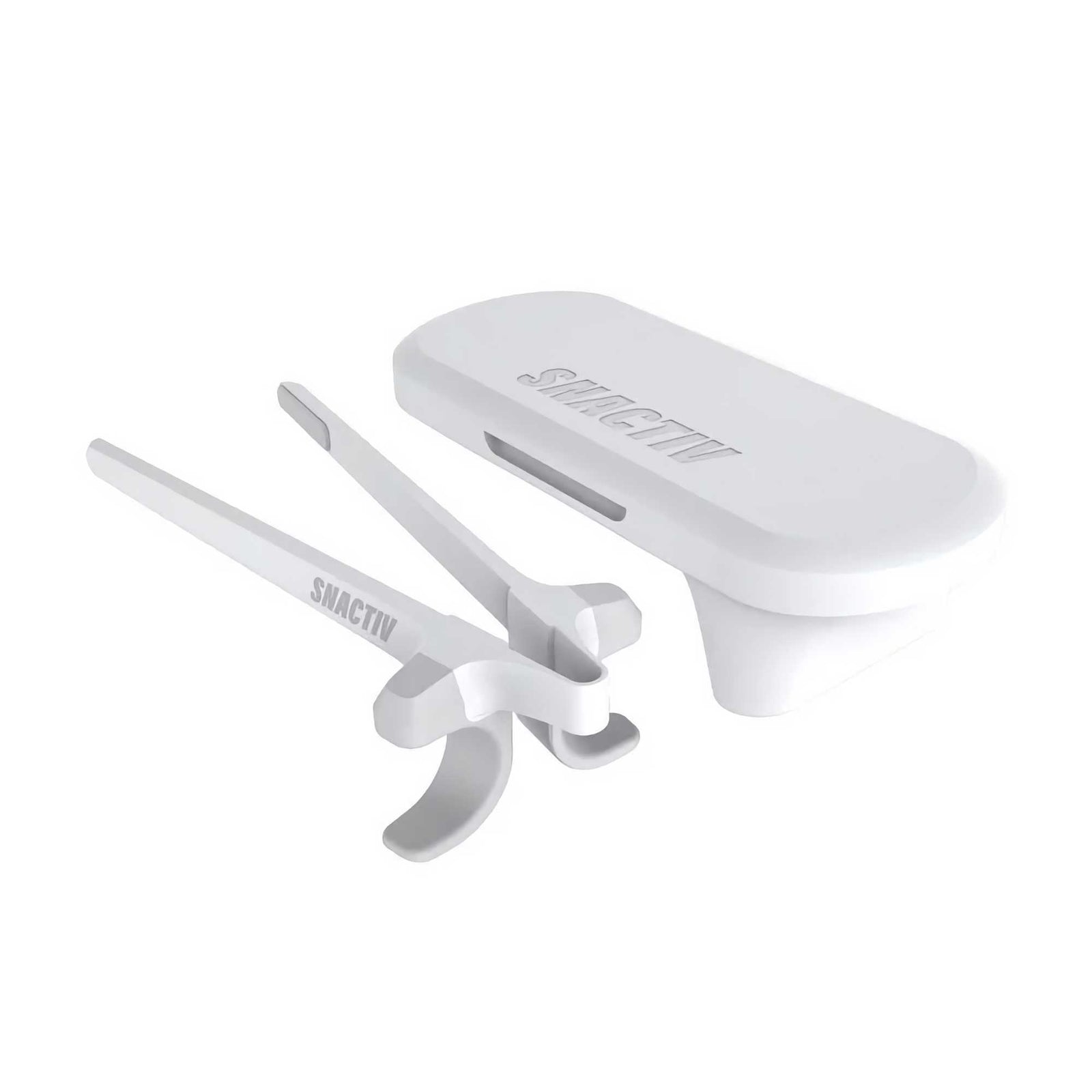 Snactiv + Case wearable chopsticks, light mode