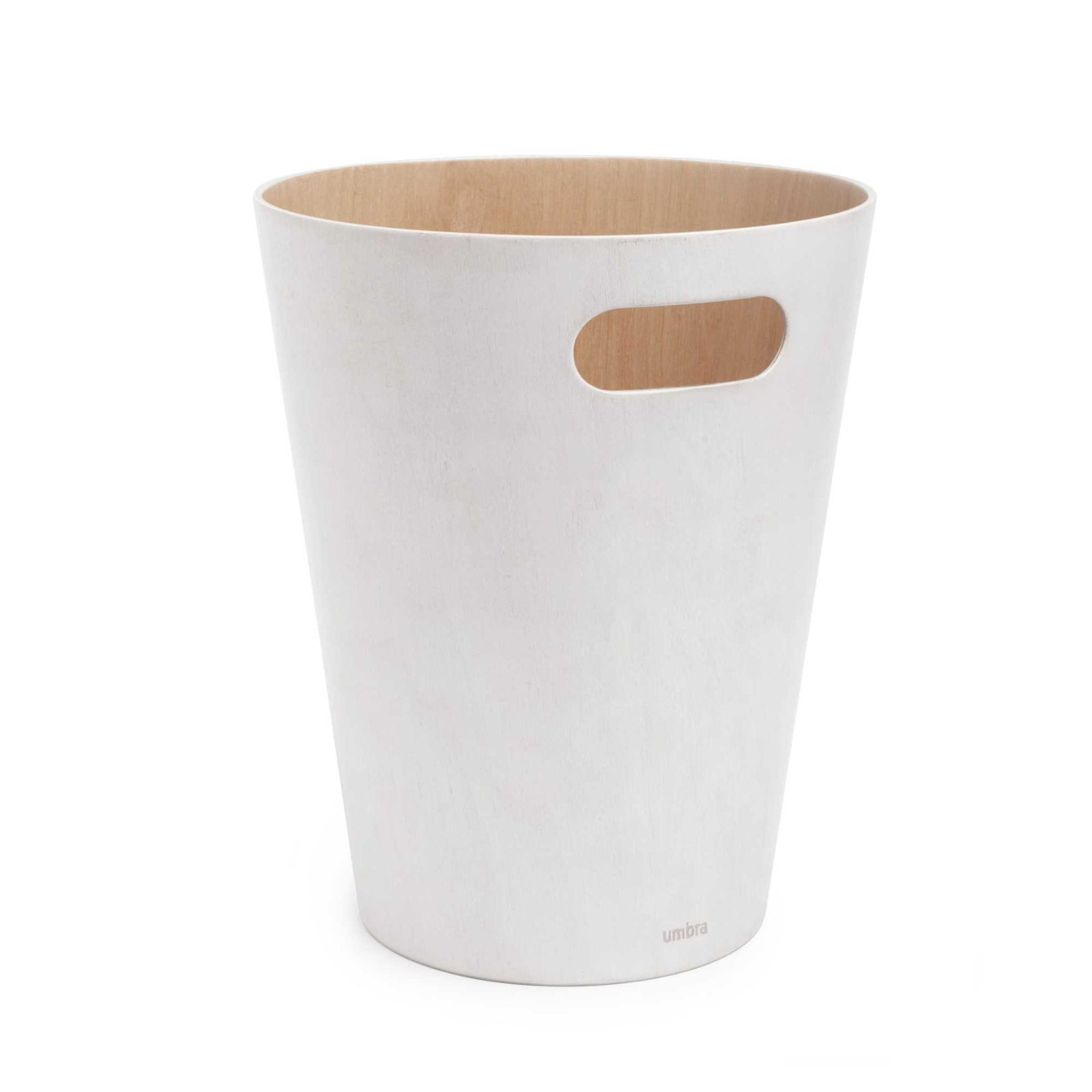 Umbra Woodrow Can, White