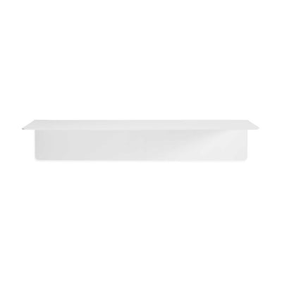 Blu Dot Welf Wall Shelf Small, White (W60.5 x D20 x H11.5 cm)