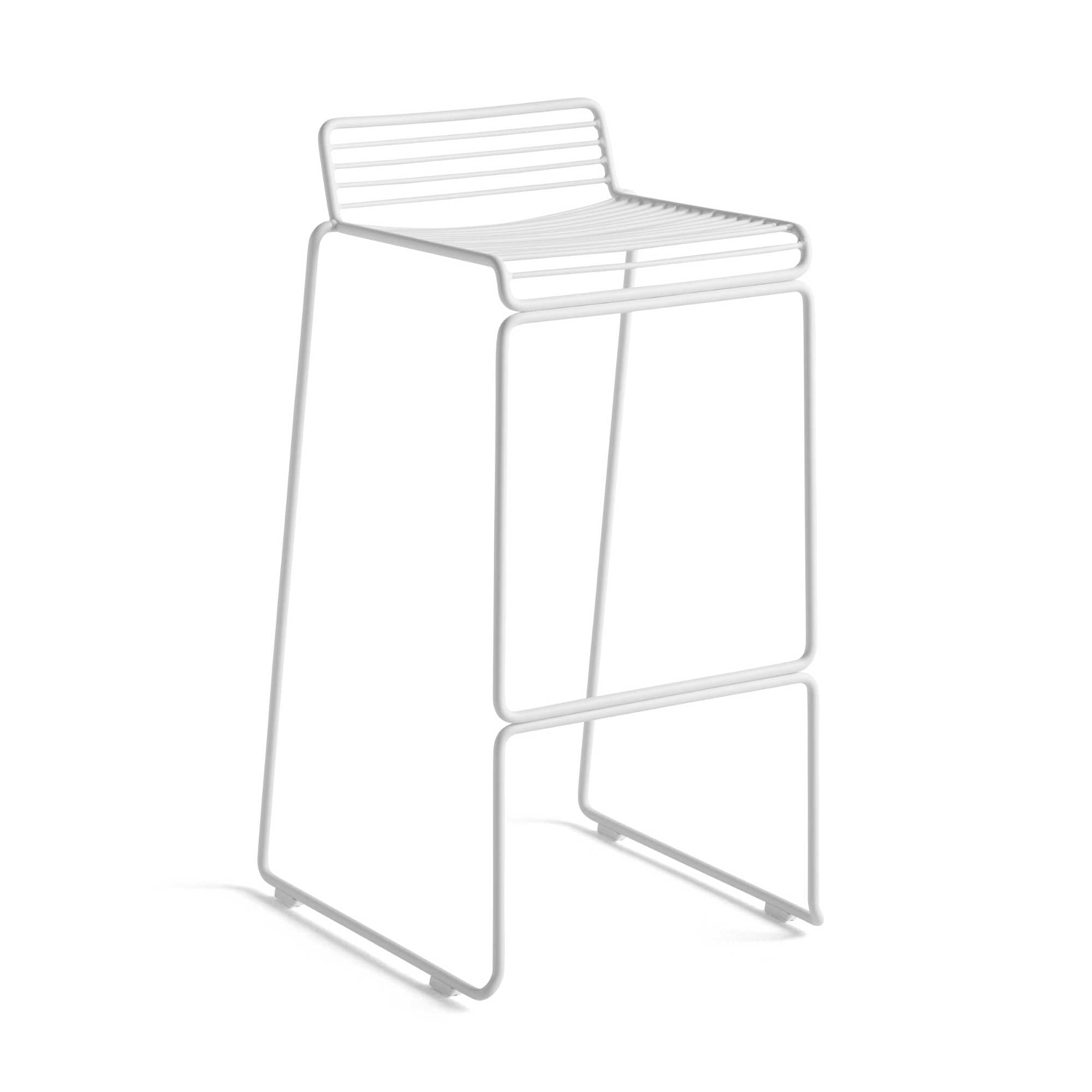 Hay Hee bar stool (75cmh), white