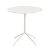 Muuto Still Cafe Table Ø75 h:73cm , White Nanolaminate/White