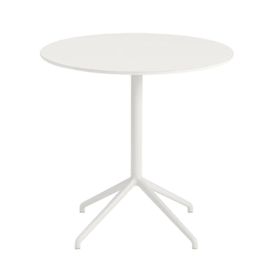 Muuto Still Cafe Table Ø75 h:73cm , White Nanolaminate/White