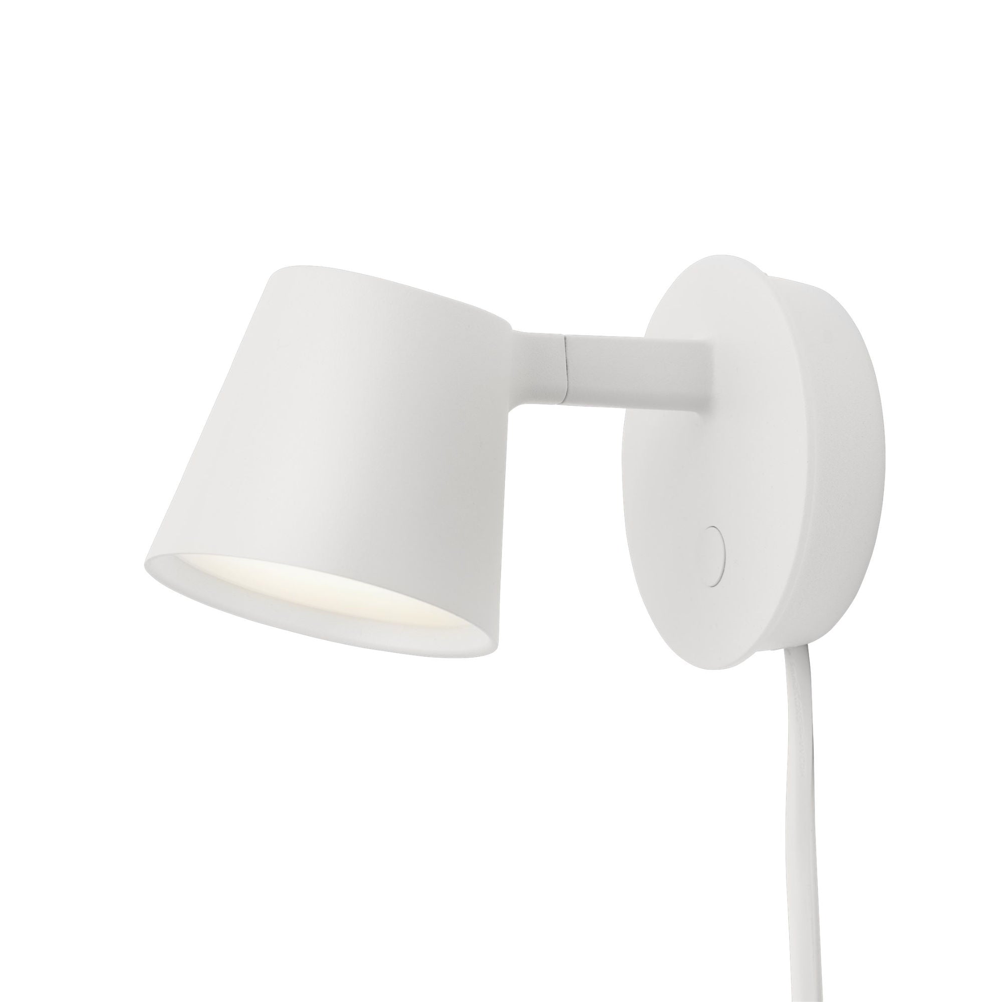 Muuto Tip wall lamp, white
