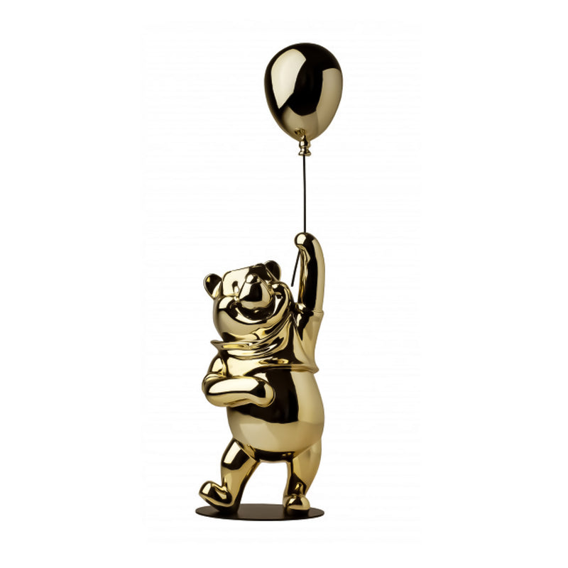 Leblon Delienne Winnie The Pooh, chromed gold (52 cm)