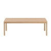 Muuto Workshop coffee table, oak (120x43 cm)