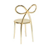 Qeeboo Ribbon chair metal finish, gold
