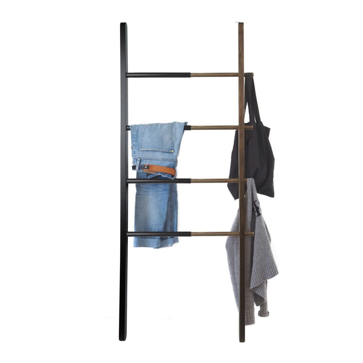 Umbra Hub Ladder , Black/Walnut