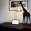Qeeboo Giraffe in Love Lamp XS , Black