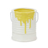 Balvi Painty ceramic flower pot, yellow