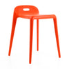 Magis Yuyu stool, orange (outdoor)